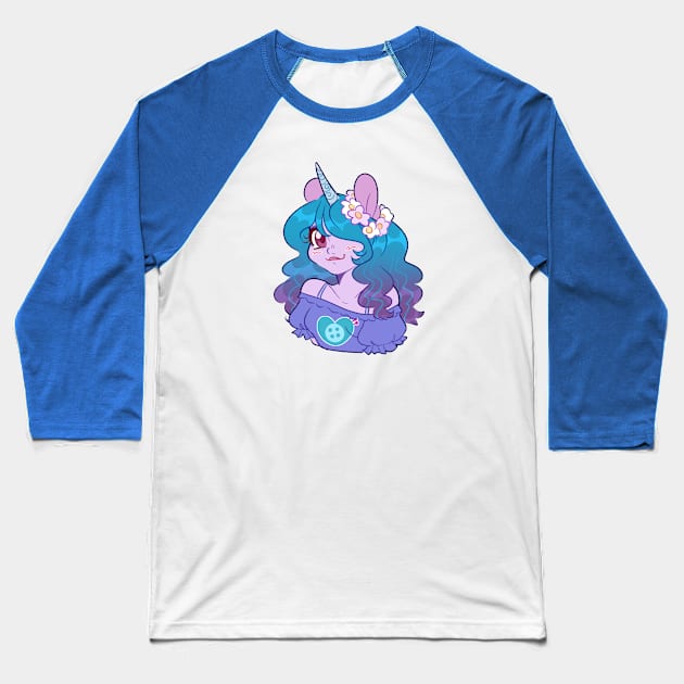 Equestria Girls Izzy Moonbow Baseball T-Shirt by Nullkunst